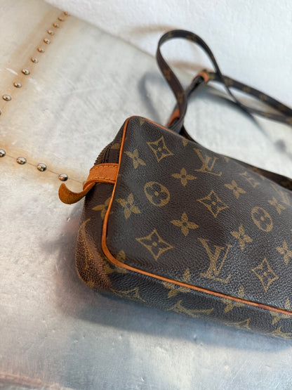 Pre-owned Authentic Louis Vuitton Marly Bandouliere Monogram Crossbody Bag