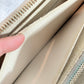 Pre-owned Authentic Louis Vuitton Damier Azur Zippy Long Wallet