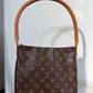 Pre-owned Authentic Louis Vuitton Looping MM Monogram Shoulder Bag