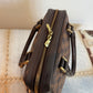 Pre-owned Authentic Louis Vuitton Brera Damier Ebene Handbag