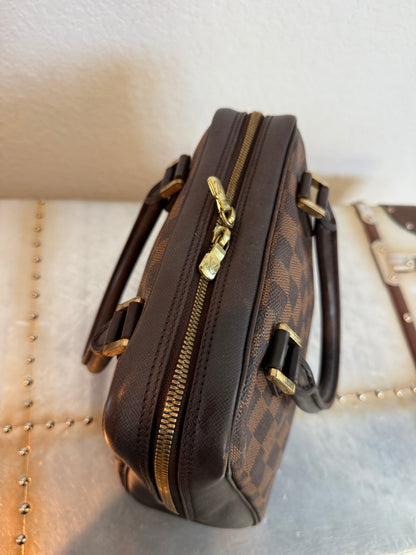 Pre-owned Authentic Louis Vuitton Brera Damier Ebene Handbag