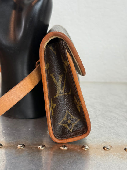 Pre-owned Authentic Louis Vuitton Monogram Florentine Waist Bag