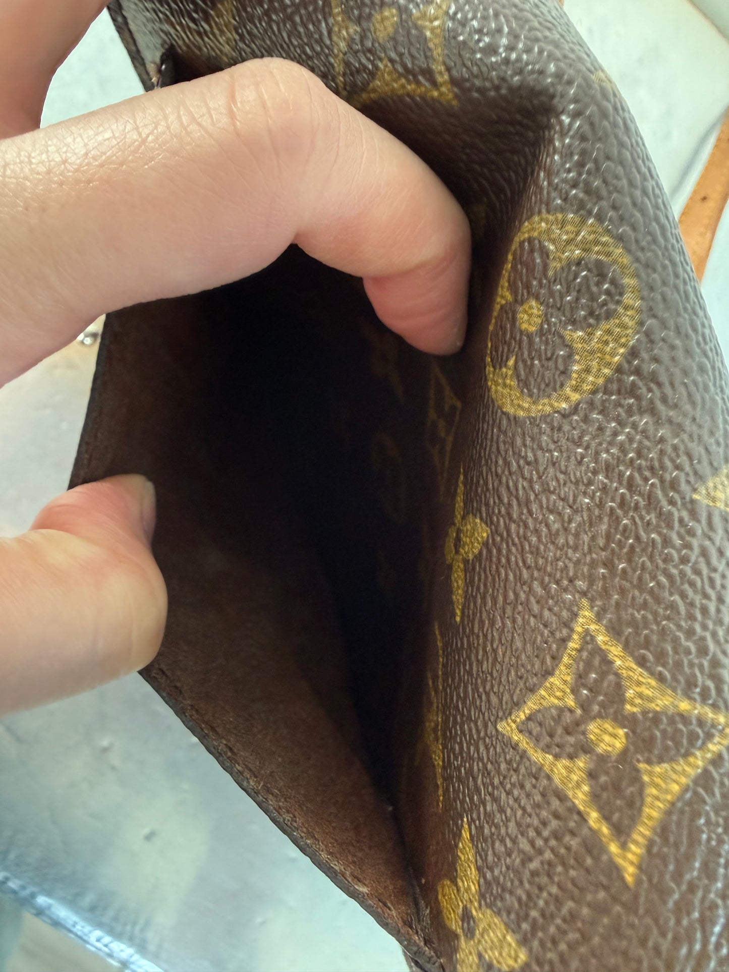 Pre-owned Authentic Louis Vuitton Saint Cloud PM Monogram Shoulder / Crossbody Bag