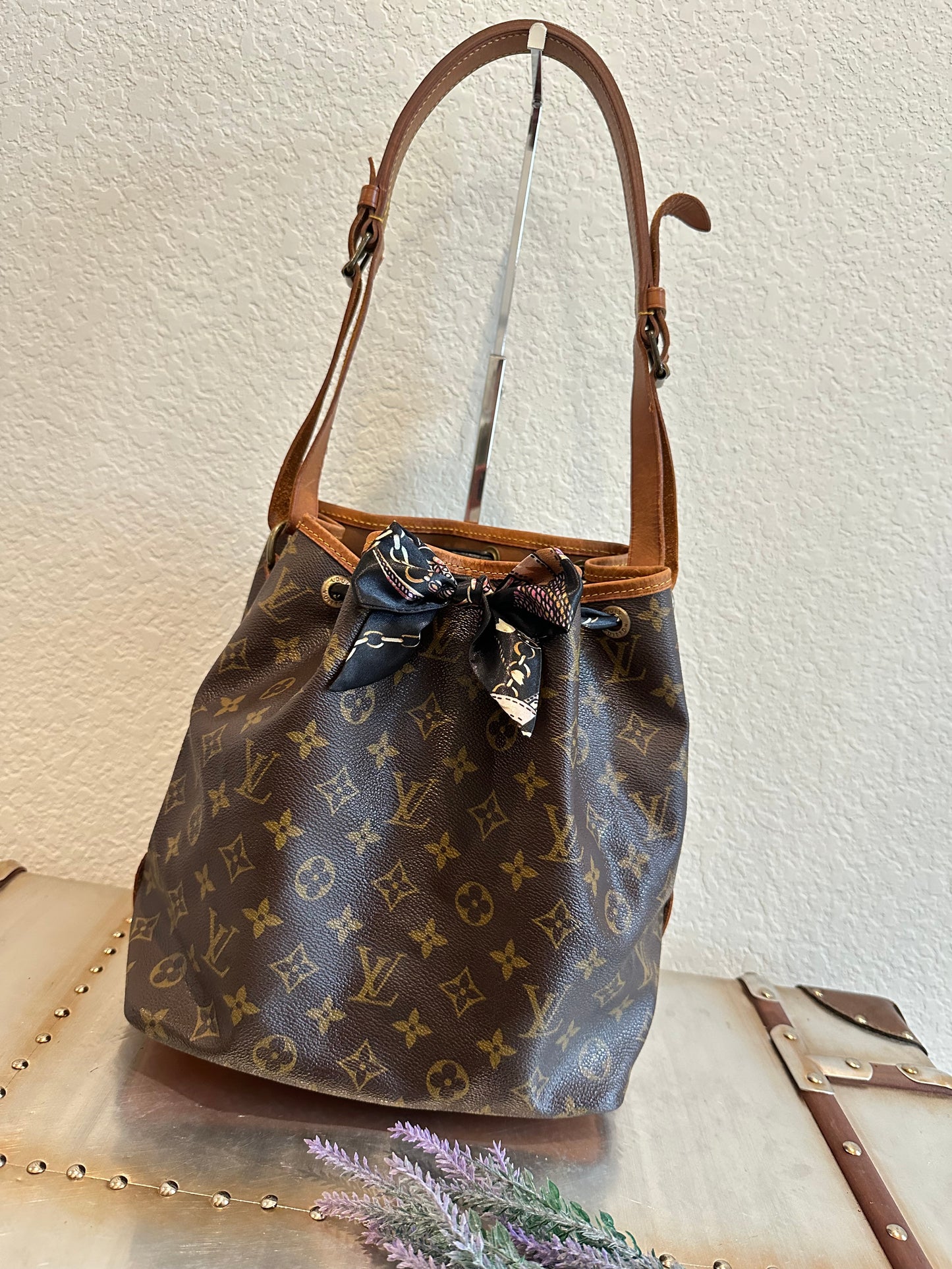 Pre-owned Authentic Louis Vuitton Petite Noe Monogram Shoulder Bag