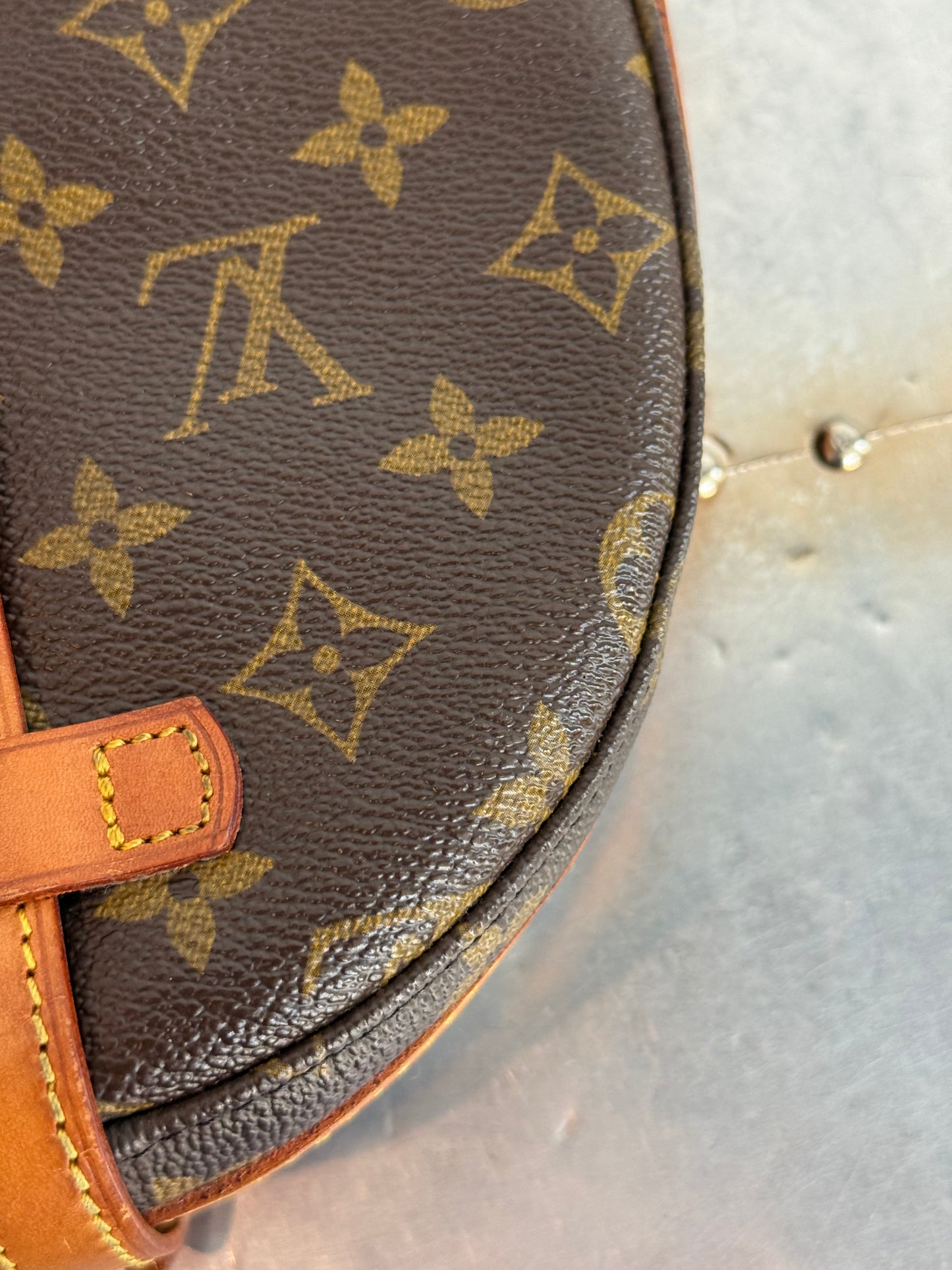 Pre-owned Authentic Louis Vuitton Chantilly PM Monogram Crossbody Bag