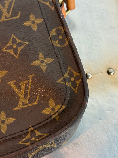 Pre-owned Authentic Louis Vuitton Saint Cloud PM Monogram Shoulder / Crossbody Bag