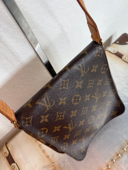 Pre-owned Authentic Louis Vuitton Musette Salsa Short Strap Monogram Shoulder Bag