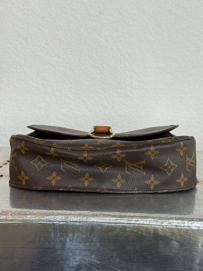 Pre-owned Authentic Louis Vuitton Saint Cloud GM Monogram Crossbody Bag