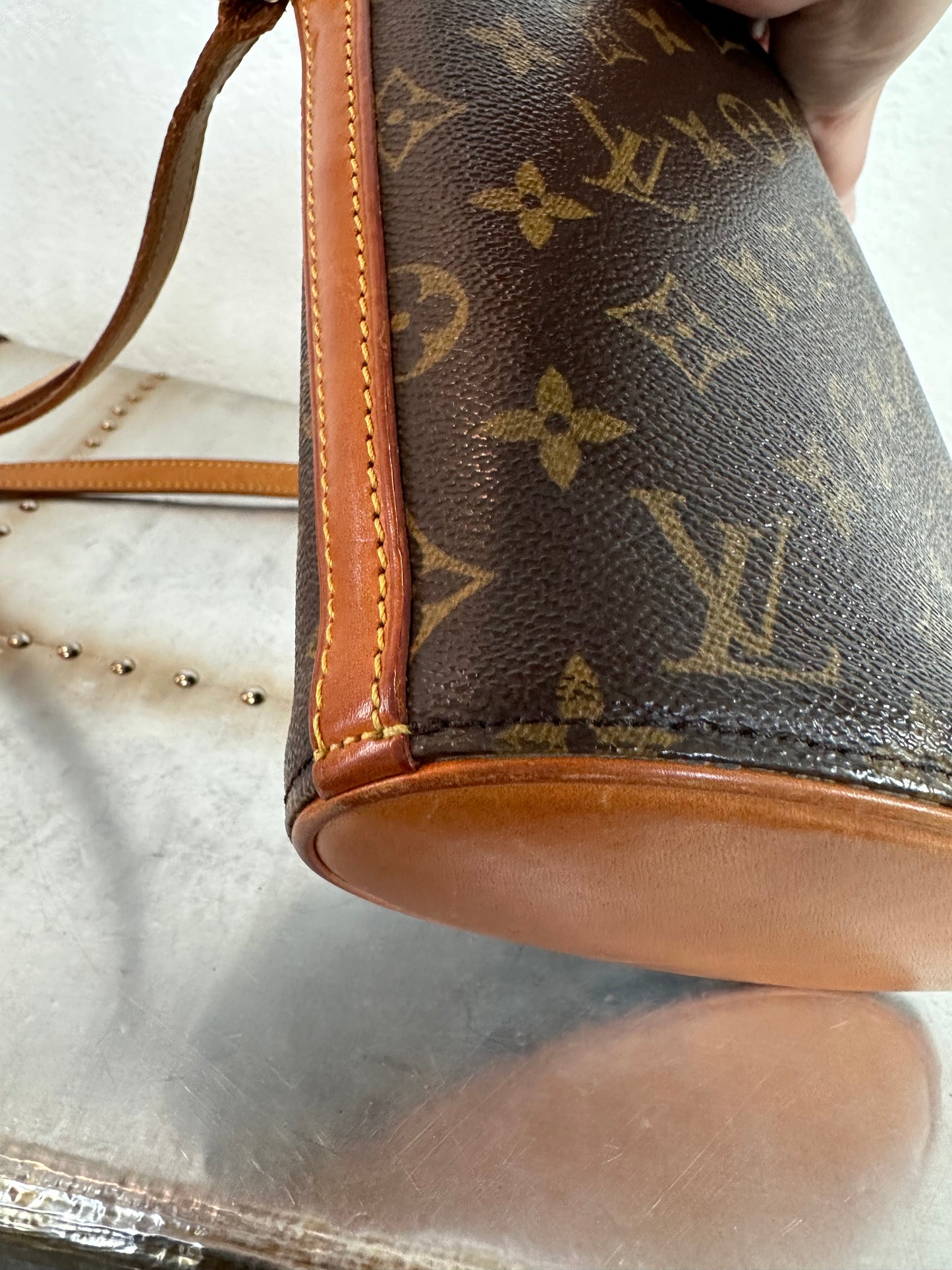 Pre-owned Authentic Louis Vuitton Drouot Monogram Crossbody Bag