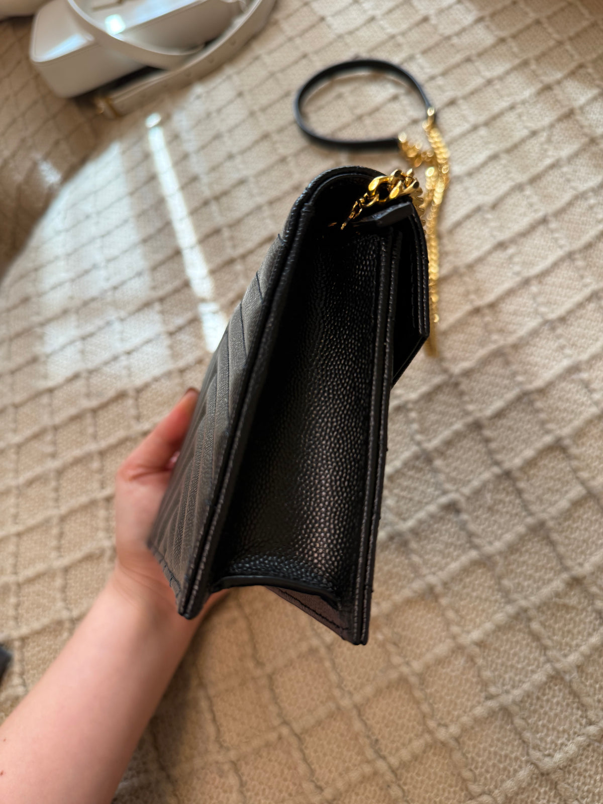 Saint Laurent (YSL) Monogram Envelope Chain