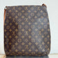Pre-owned Authentic Louis Vuitton Musette Salsa GM Monogram Shoulder / Crossbody Bag