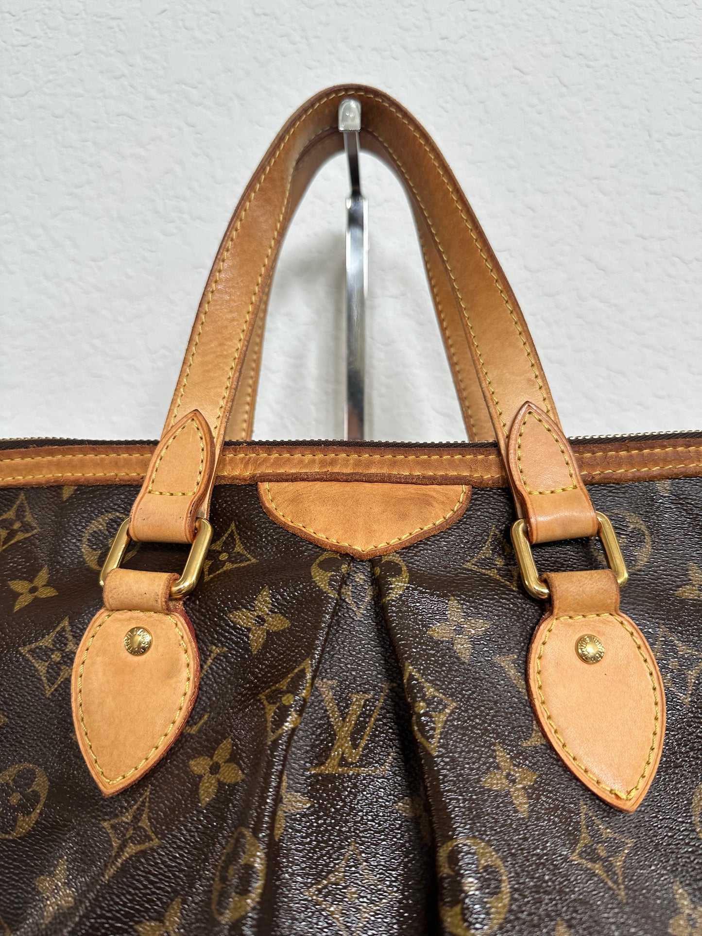 Pre-owned Louis Vuitton Palermo PM Monogram Shoulder Bag