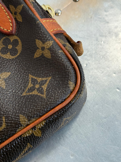 Pre-owned Authentic Louis Vuitton Marly Bandouliere Monogram Crossbody Bag