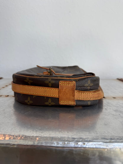 Pre-owned Authentic Louis Vuitton Jeune Fille MM Monogram Crossbody Bag