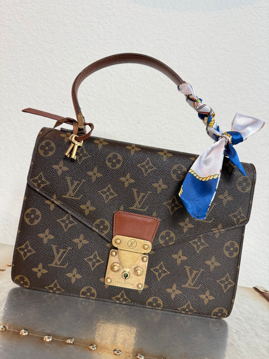 Pre-owned Authentic Louis Vuitton Concorde Monogram Handbag