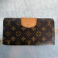 Pre-owned Authentic Louis Vuitton Boetie Monogram Long Wallet