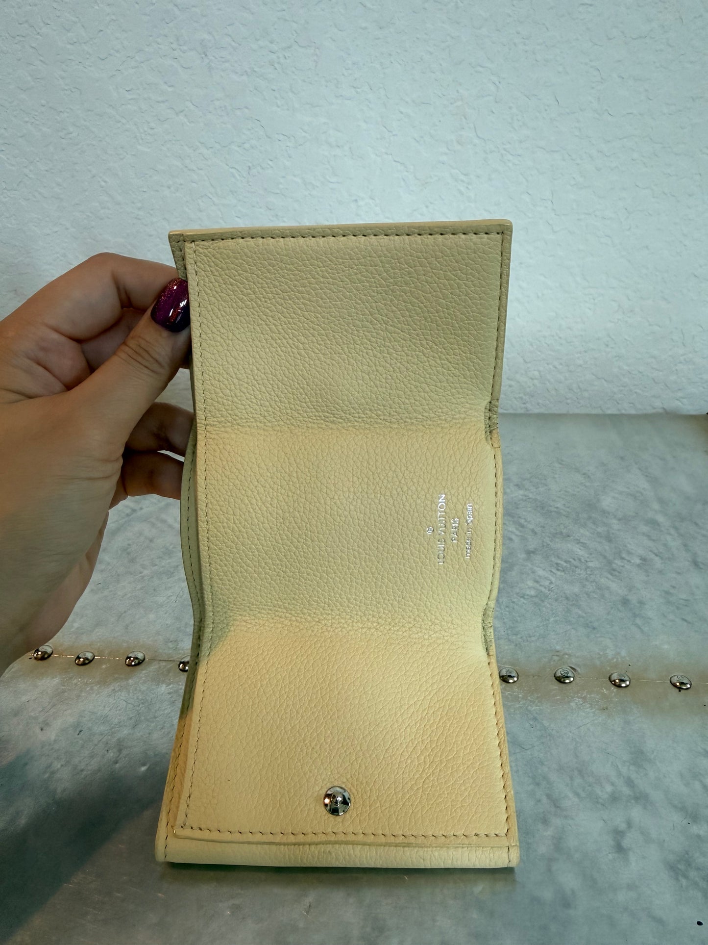 Pre-owned Authentic Louis Vuitton Lockmini Wallet