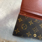 Pre-owned Authentic Louis Vuitton Porte Monnaie Monogram Billet Wallet