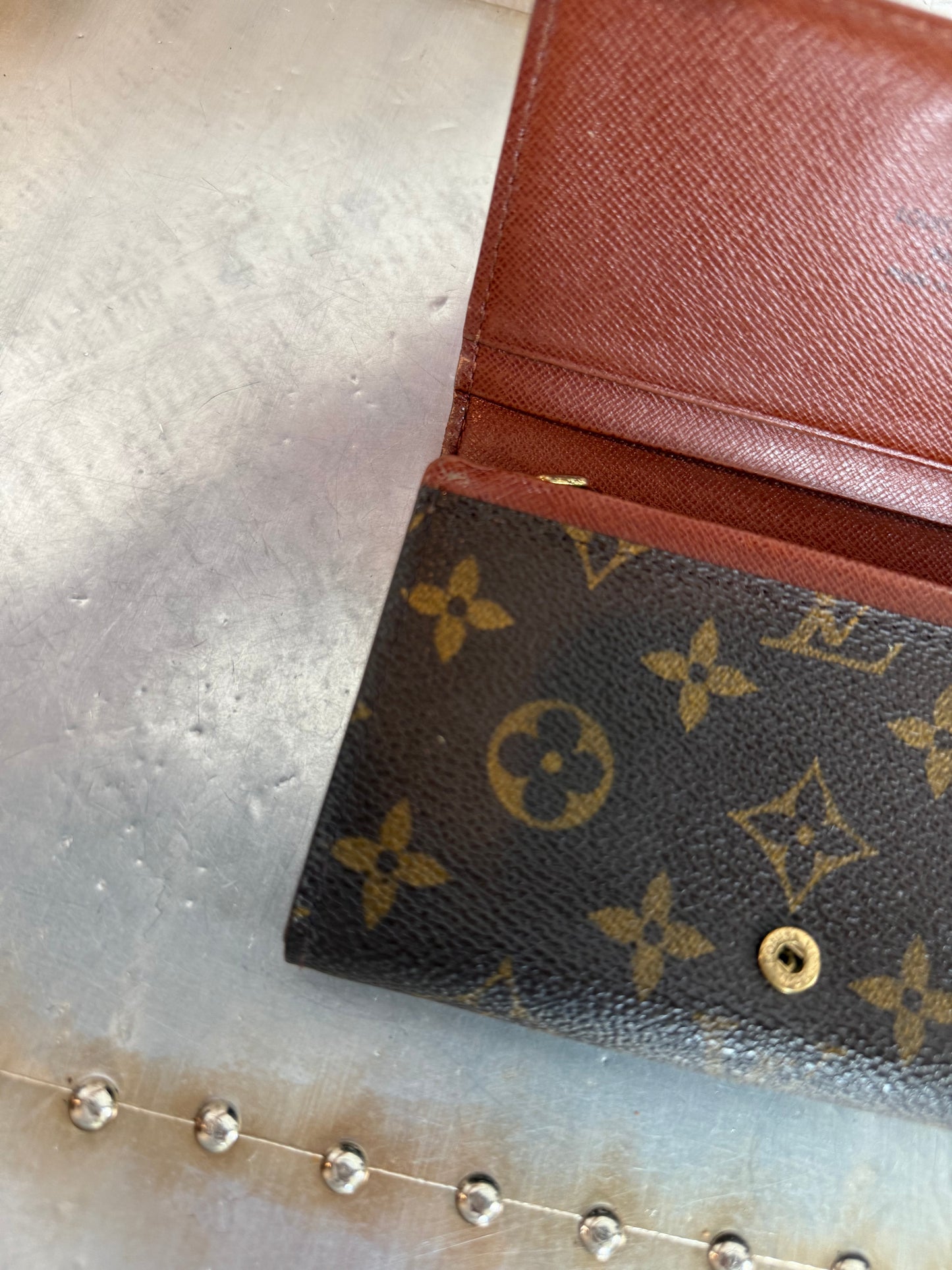 Pre-owned Authentic Louis Vuitton Porte Monnaie Monogram Billet Wallet