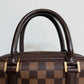 Pre-owned Authentic Louis Vuitton Brera Damier Ebene Handbag