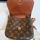 Pre-owned Authentic Louis Vuitton Saint Cloud MM Monogram Shoulder / Crossbody Bag