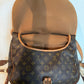 Pre-owned Authentic Louis Vuitton Monogram Saumur 35 Crossbody Bag