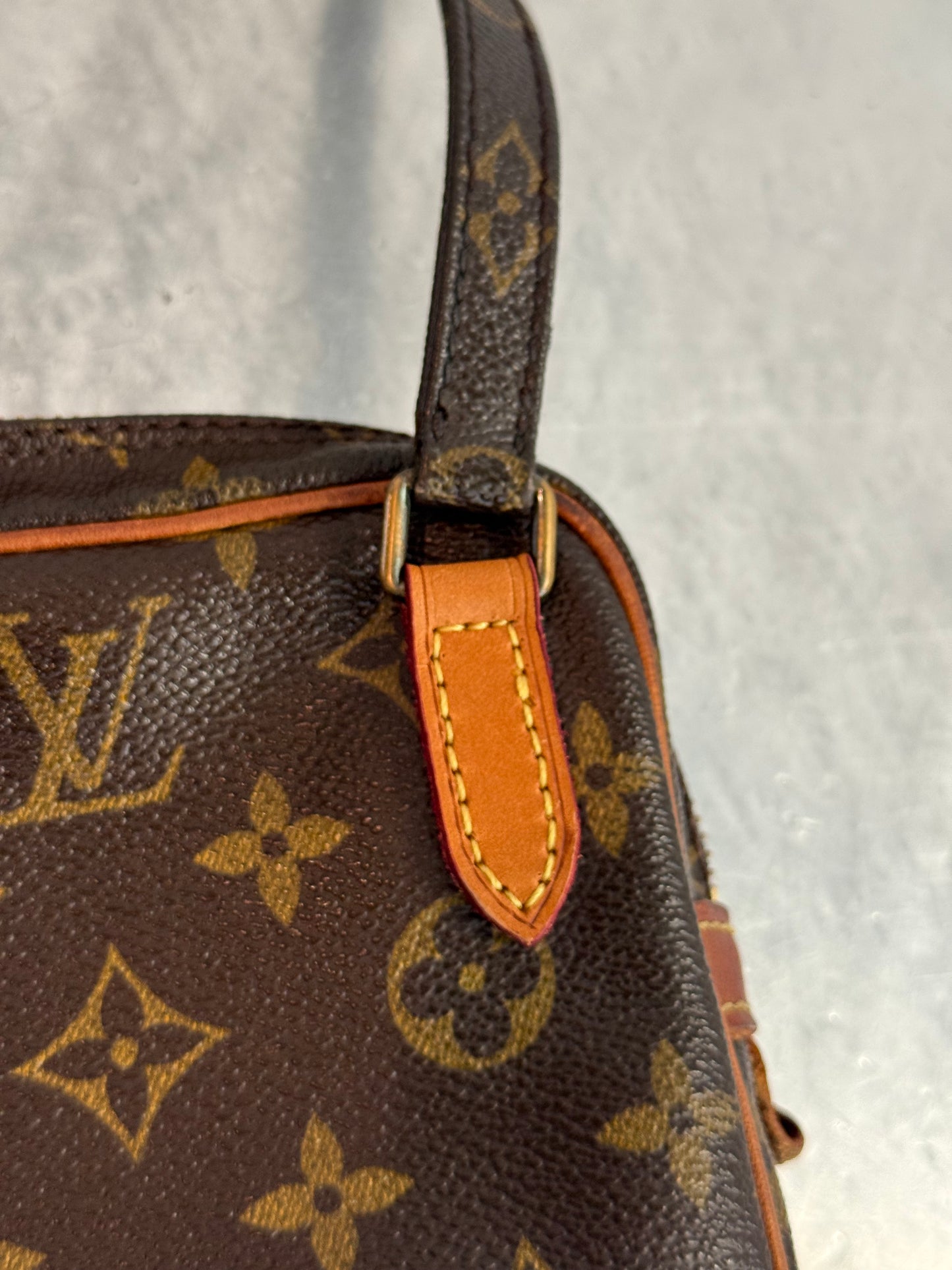 Pre-owned Authentic Louis Vuitton Marly Bandouliere Monogram Crossbody Bag