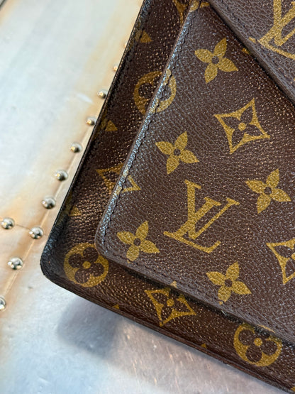 Pre-owned Authentic Louis Vuitton Monceau 28 Monogram Shoulder / Crossbody Bag