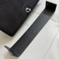 Pre-owned Authentic CHANEL Boy Medium Flap RARE Patent Sequin Shoulder Bag