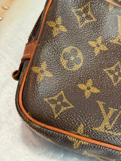 Pre-owned Authentic Louis Vuitton Marly Bandouliere Monogram Crossbody Bag