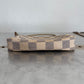Pre-owned Authentic Louis Vuitton MINI Pochette Accessoires Damier Azur Handbag