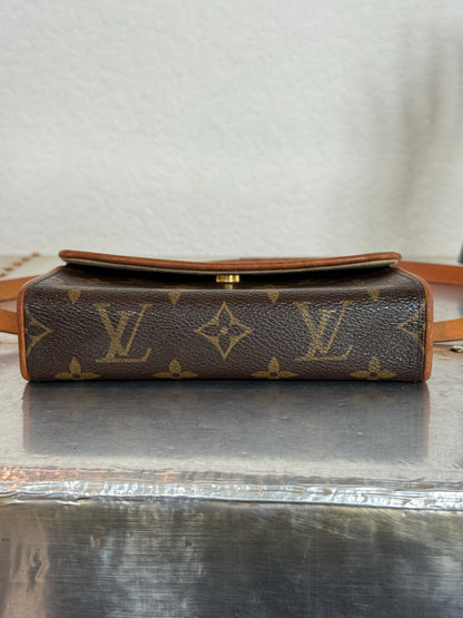 Pre-owned Authentic Louis Vuitton Monogram Florentine Waist Bag