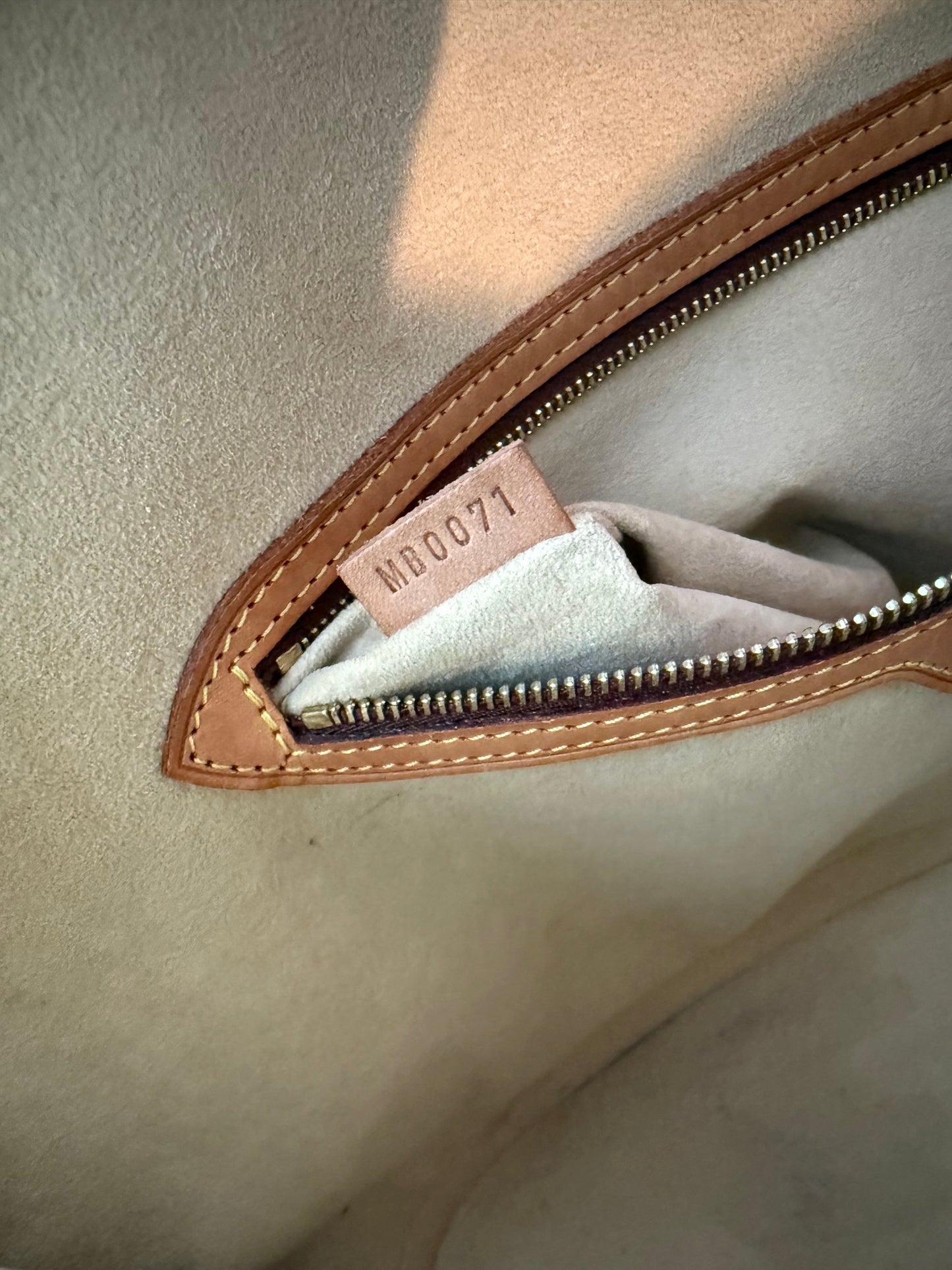 Pre-owned Authentic Louis Vuitton Babylone Monogram Tote Bag