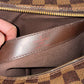 Pre-owned Authentic Louis Vuitton Naviglio Damier Ebene Crossbody Bag