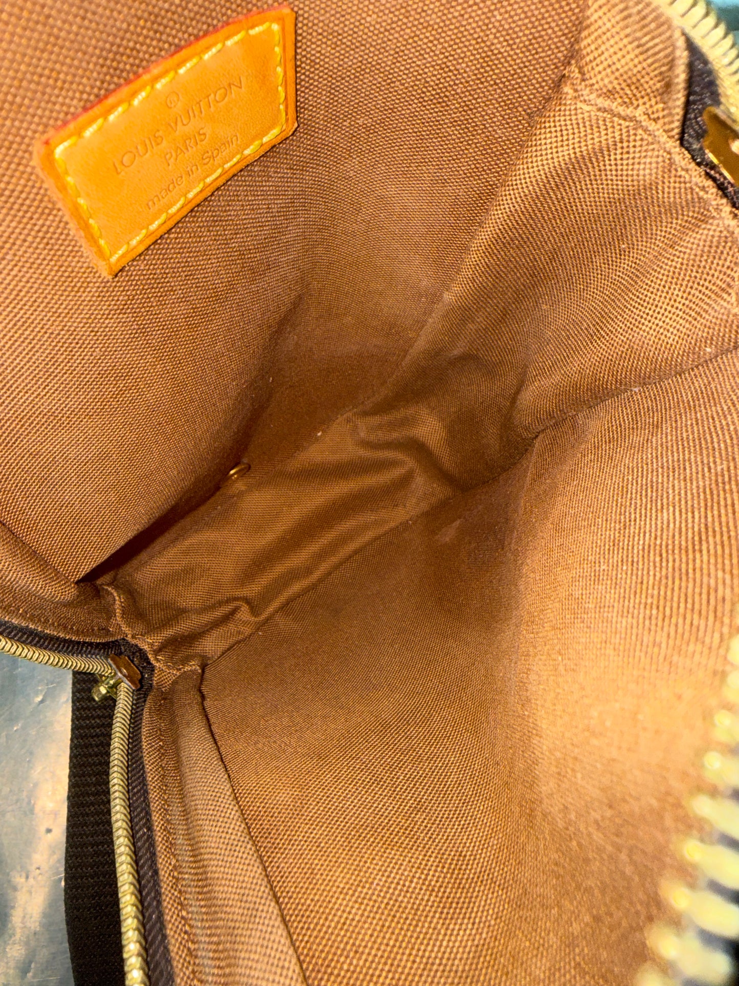 Pre-owned Authentic Louis Vuitton Pochette Gange Monogram Bum Bag