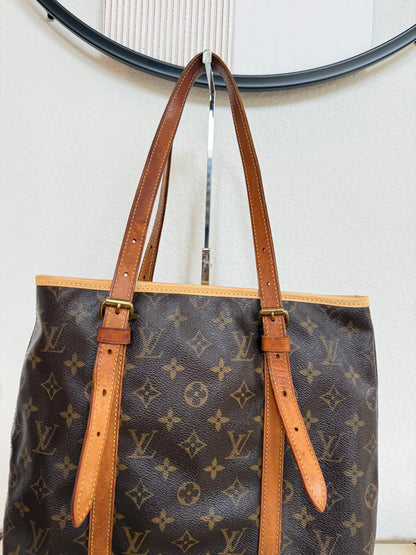 Pre-owned Authentic Louis Vuitton Bucket GM Monogram Shoulder Tote Bag