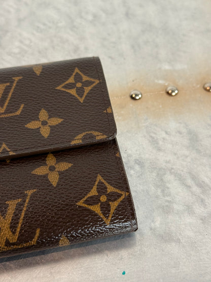 Pre-owned Authentic Louis Vuitton Portefeuille Sarah Monogram Long Wallet