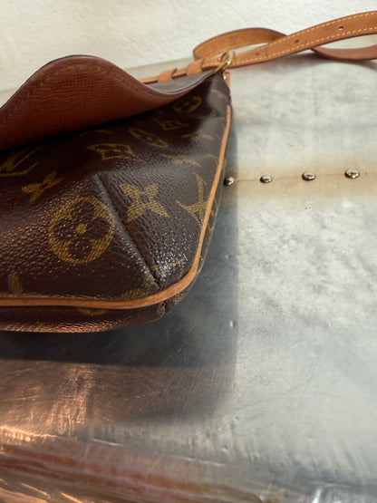 Pre-owned Authentic Louis Vuitton Musette Salsa Short Strap Monogram Shoulder Bag