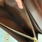 Pre-owned Authentic Louis Vuitton Portefeuille Sarah Damier Ebene Long Wallet