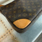 Pre-owned Authentic Louis Vuitton Boulogne 30 Monogram Shoulder Bag