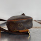 Pre-owned Authentic Louis Vuitton Pochette Gange Monogram Bum Bag