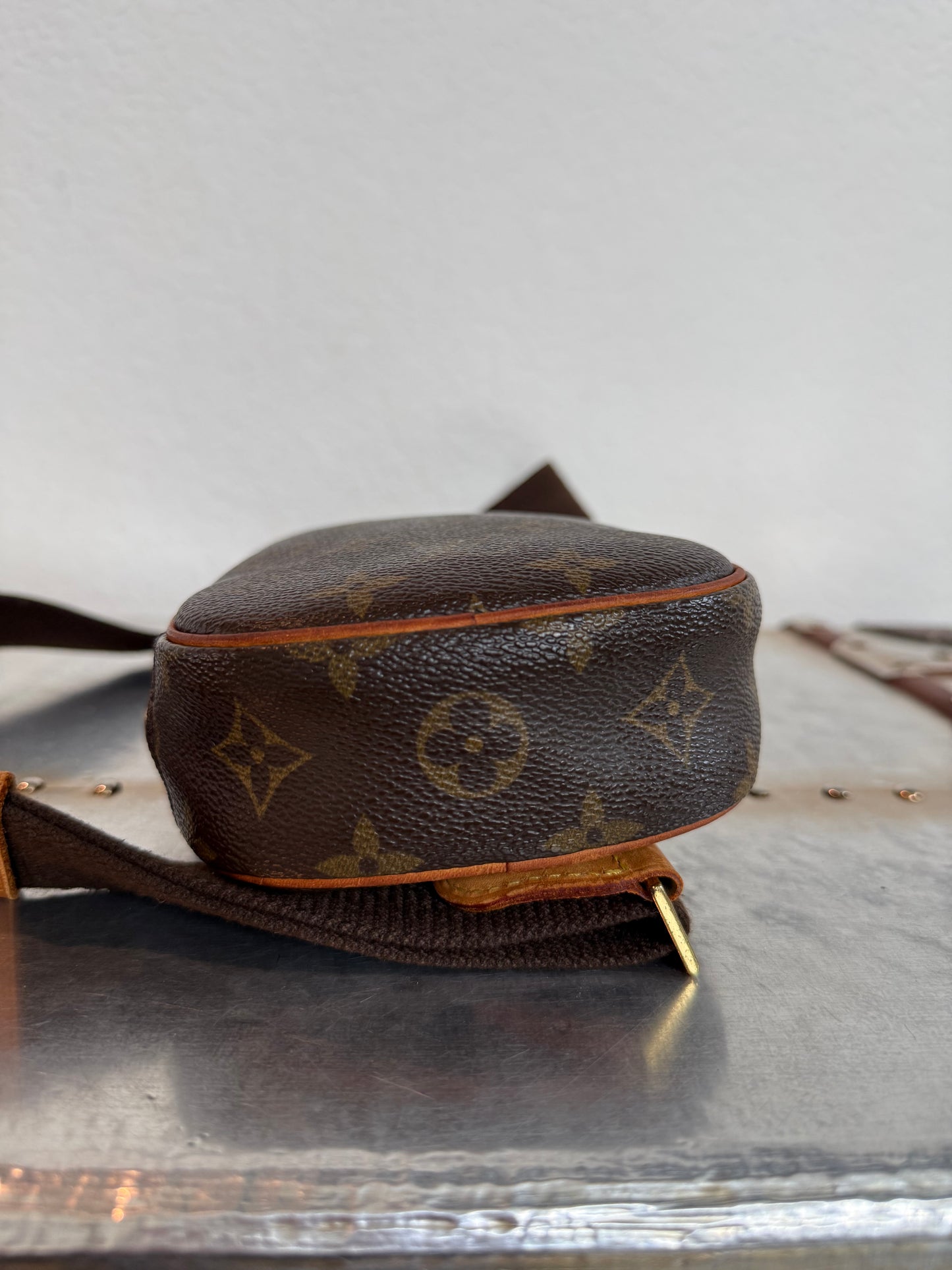 Pre-owned Authentic Louis Vuitton Pochette Gange Monogram Bum Bag