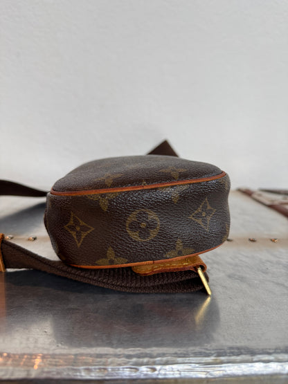 Pre-owned Authentic Louis Vuitton Pochette Gange Monogram Bum Bag