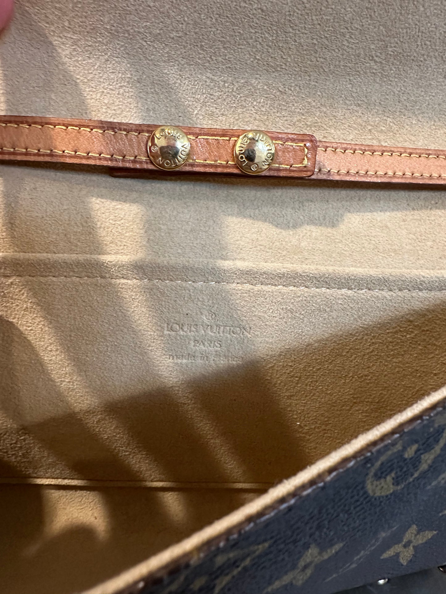 Pre-owned Authentic Louis Vuitton Pochette Twin GM Monogram Shoulder Bag