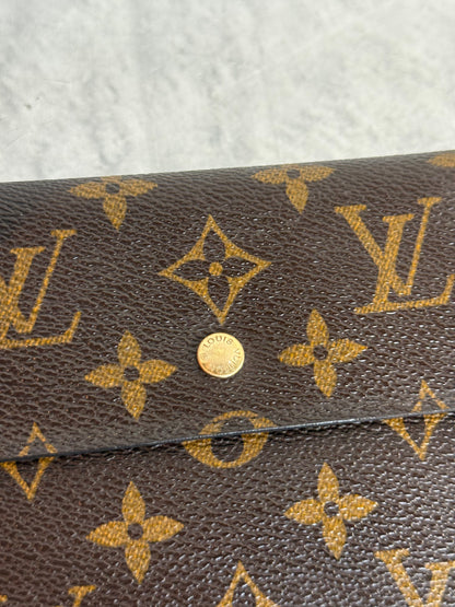 Pre-owned Authentic Louis Vuitton Portefeuille  International Monogram Wallet
