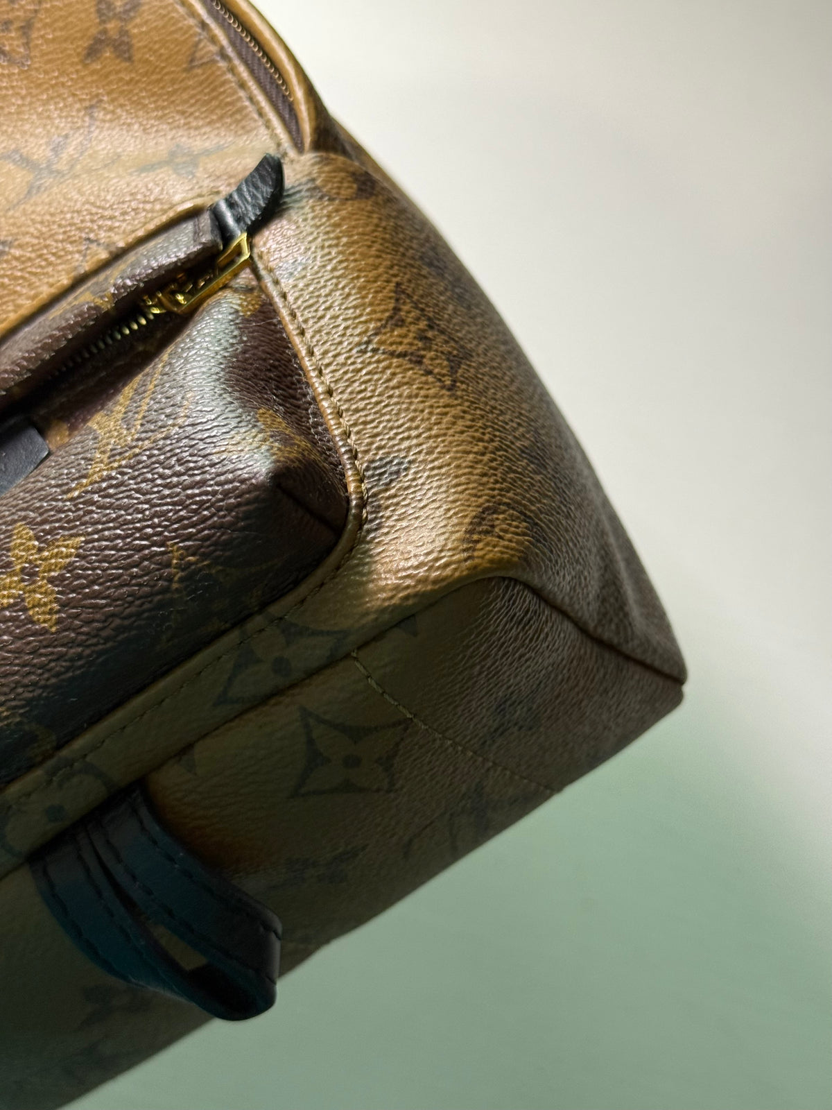 Pre-owned Authentic Louis Vuitton Palm Springs Mini Monogram Backpack