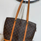 Pre-owned Authentic Louis Vuitton Babylone Monogram Tote Bag