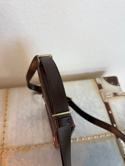 Pre-owned Louis Vuitton Portobello Damier Ebene Shoulder Bag