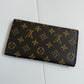 Pre-owned Authentic Louis Vuitton Portefeuille  International Monogram Wallet