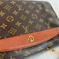 Pre-owned Authentic Louis Vuitton Bordeaux 27 2-Way Clutch / Shoulder Bag
